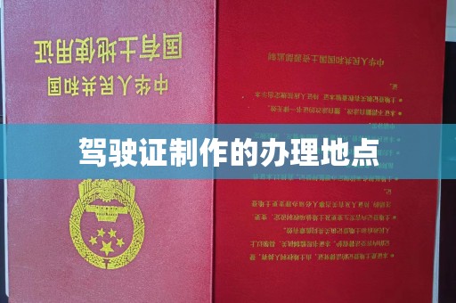 右玉驾驶证制作的办理地点