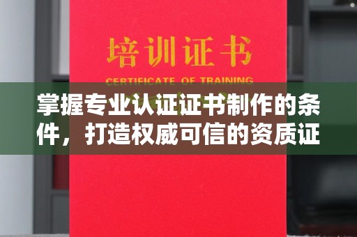 右玉掌握专业认证证书制作的条件，打造权威可信的资质证明