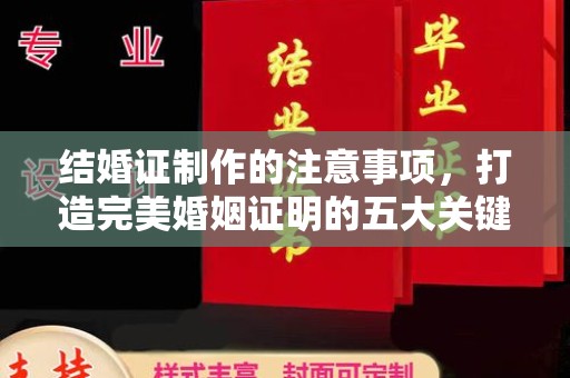 右玉结婚证制作的注意事项，打造完美婚姻证明的五大关键点