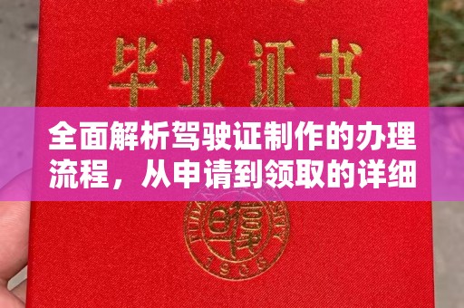 右玉全面解析驾驶证制作的办理流程，从申请到领取的详细指南