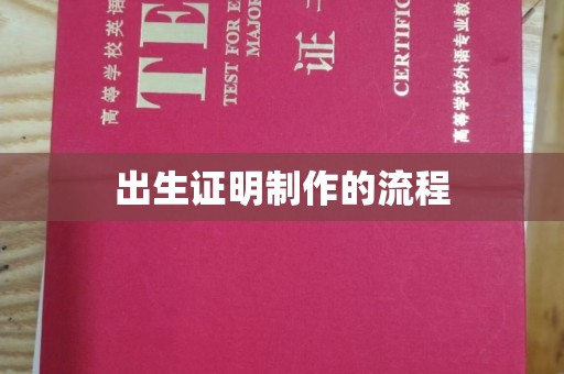 右玉出生证明制作的流程