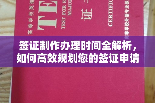 右玉签证制作办理时间全解析，如何高效规划您的签证申请流程